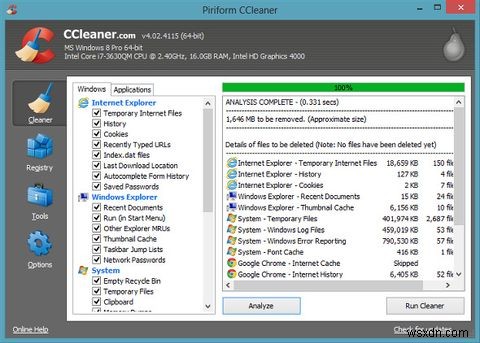 So sánh trình dọn dẹp: CCleaner vs SlimCleaner vs IObit Advanced SystemCare