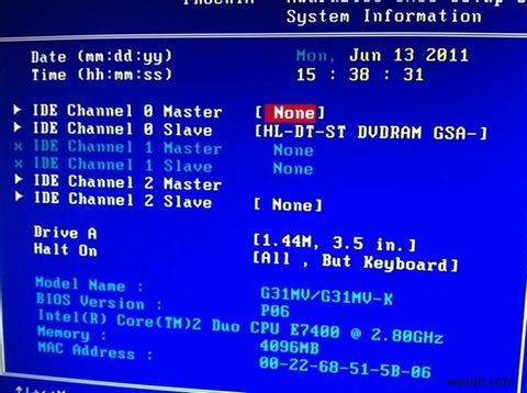 Cách xác định lý do PC không boot được