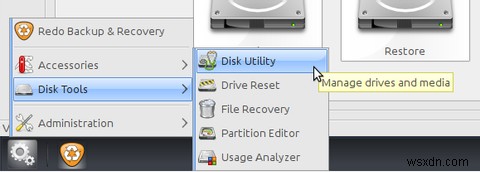 Sao Lưu Toàn Bộ Ổ Cứng Với Redo Backup & Recovery
