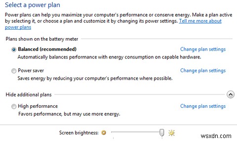 Tùy Chọn Năng Lượng Và Chế Độ Ngủ Windows 7 Được Giải Thích