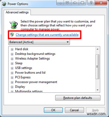 Tùy Chọn Năng Lượng Và Chế Độ Ngủ Windows 7 Được Giải Thích