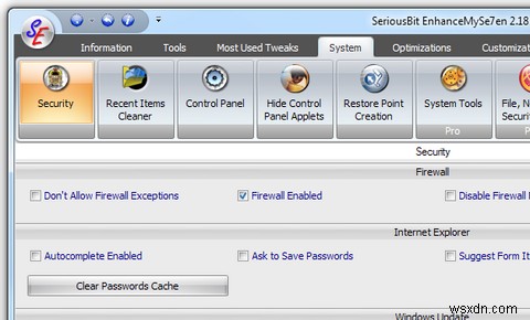 Tinh Chỉnh Windows 7 Và Tìm Hiểu Thêm Về Máy Tính Với EnhanceMySe7en