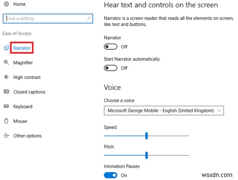 Hướng dẫn ngắn gọn các công cụ Khả năng truy cập (Accessibility) trong Windows 10