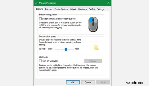 Cách sửa chuột double-click khi chỉ click một lần trên Windows