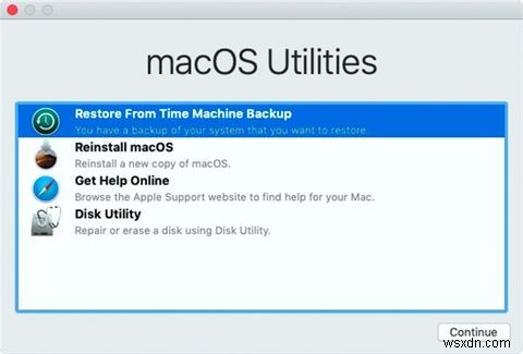 3 cách khôi phục dữ liệu từ bản sao lưu Time Machine