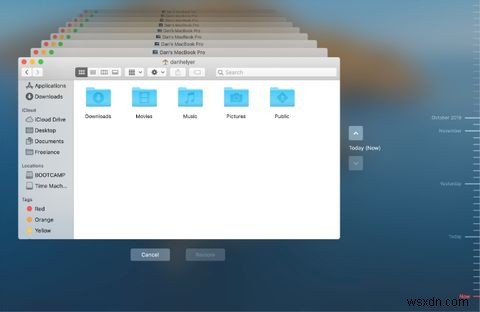 3 cách khôi phục dữ liệu từ bản sao lưu Time Machine