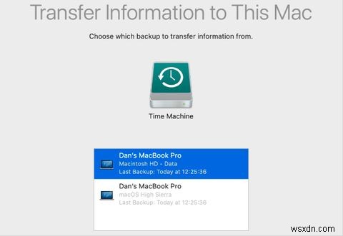 3 cách khôi phục dữ liệu từ bản sao lưu Time Machine