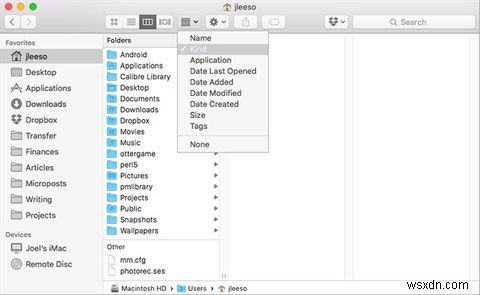 Cách đặt lại tất cả thư mục về chế độ xem và sắp xếp mặc định trên Mac