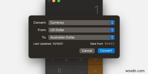 4 tính năng hữu ích của Máy tính (Calculator) trên macOS