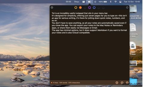 5 công cụ miễn phí thêm vào Menu Bar Mac