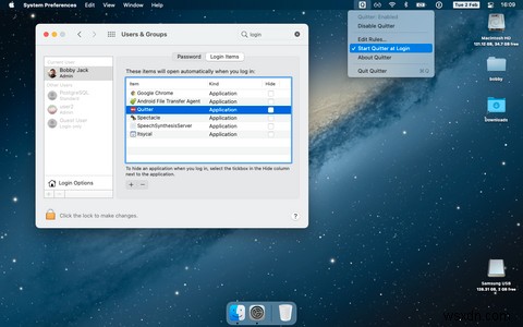 Kiểm soát thói quen ứng dụng macOS với Quitter