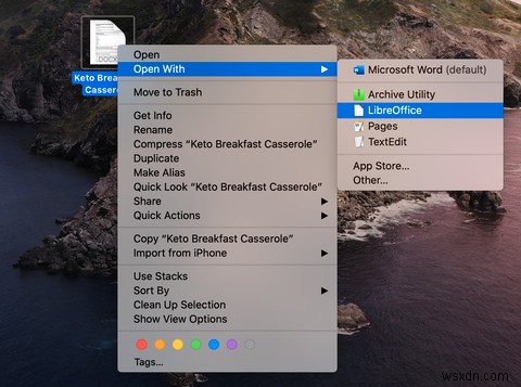 4 cách miễn phí mở file DOCX trên Mac
