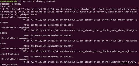 Cách tìm kiếm gói phần mềm trong Ubuntu