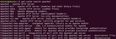 Cách tìm kiếm gói phần mềm trong Ubuntu