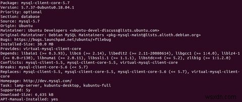Cách tìm kiếm gói phần mềm trong Ubuntu