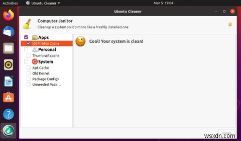 5 công cụ GUI tốt nhất giải phóng dung lượng ổ cứng trên Ubuntu