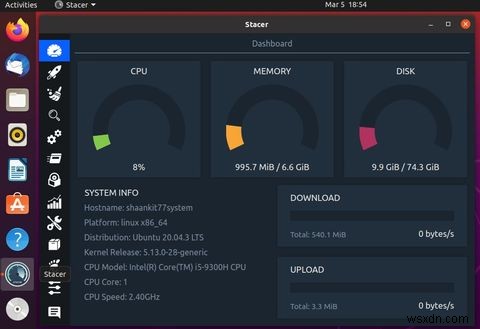 5 công cụ GUI tốt nhất giải phóng dung lượng ổ cứng trên Ubuntu