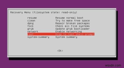 Cách nhanh chóng đặt lại mật khẩu quên trên Ubuntu