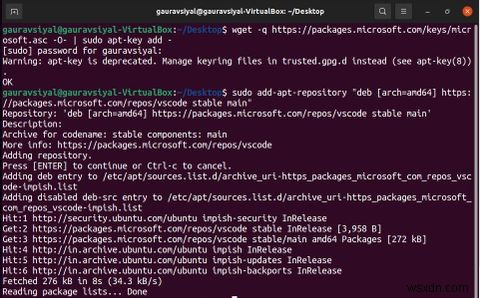 Cách Cài Đặt Visual Studio Code Trên Ubuntu
