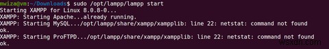 Cách Thiết Lập Môi Trường LAMP Với XAMPP Trên Ubuntu Linux