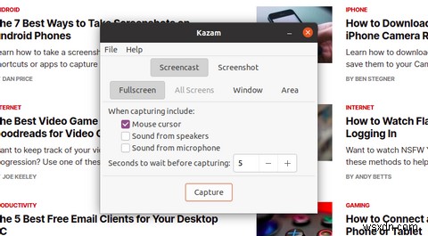 6 Ứng Dụng Tốt Nhất Để Chụp Màn Hình Trên Ubuntu