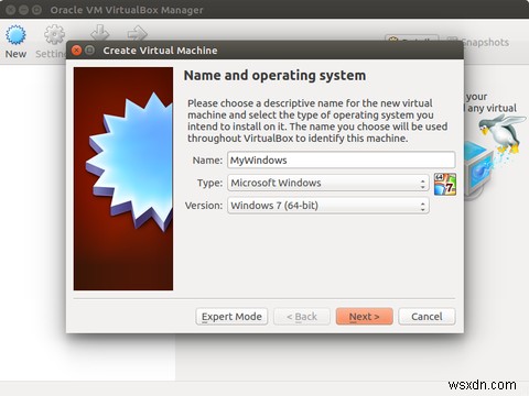 Cách thiết lập máy ảo Windows trong Linux