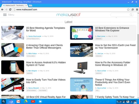 Tái tạo Chrome OS trên laptop với Cub Linux