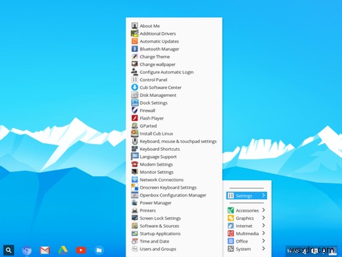Tái tạo Chrome OS trên laptop với Cub Linux