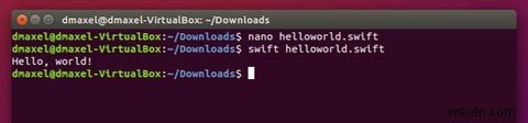 Cách bắt đầu lập trình Swift trên Ubuntu