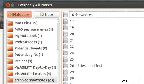 Everpad: Client Evernote Tốt Nhất Cho Ubuntu [Linux]
