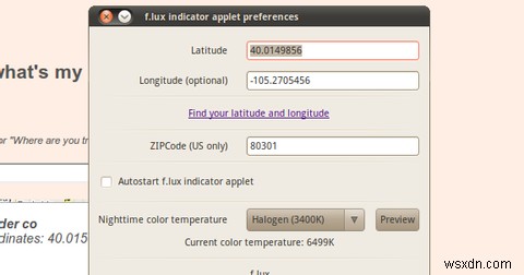 f.lux Giờ Đã Có Giao Diện Đồ Họa Đơn Giản Trên Linux