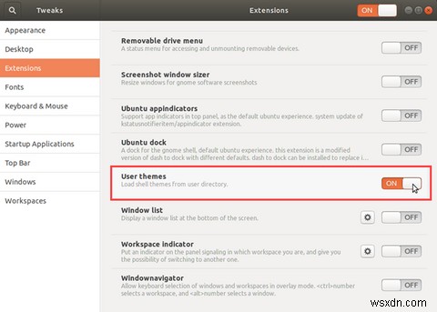 Cách Cài đặt và Thay đổi Theme trong Ubuntu