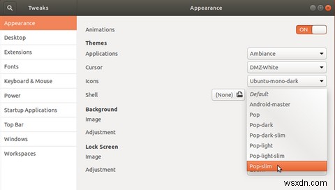 Cách Cài đặt và Thay đổi Theme trong Ubuntu