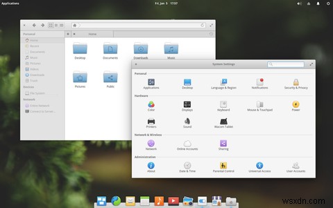 Pantheon Giải thích: Nhìn vào Máy tính để bàn Tối giản của Elementary OS
