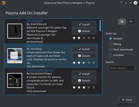 Widget Trên Linux: 5 Plasma Applet Bạn Nên Thử