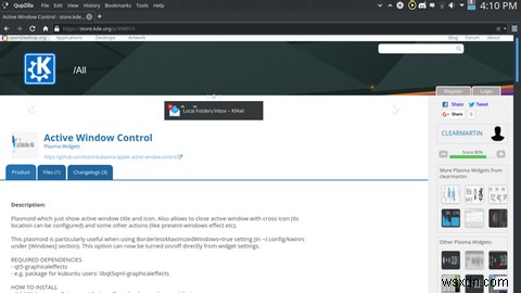 Widget Trên Linux: 5 Plasma Applet Bạn Nên Thử
