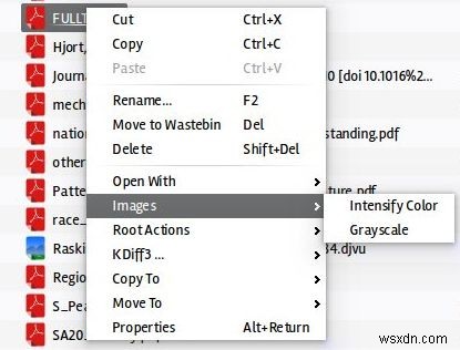 Xây dựng máy tính Linux hiệu suất cao với KDE Service Menus