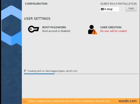 Hướng dẫn cài đặt Qubes OS trên VirtualBox
