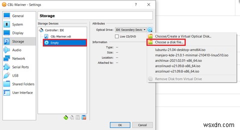 Hướng dẫn cài đặt CBL-Mariner của Microsoft trên VirtualBox
