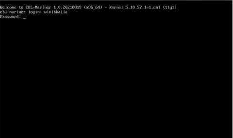Hướng dẫn cài đặt CBL-Mariner của Microsoft trên VirtualBox