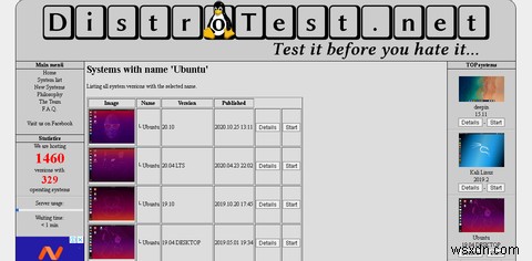 Cách thử bất kỳ distro Linux nào mà không cài đặt với DistroTest