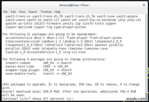 Cách Sử Dụng openSUSE Factory, Phân Phối Rolling-Release Mới