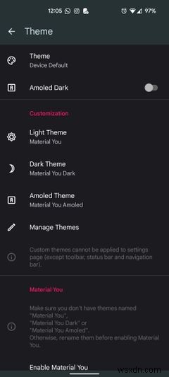 7 ứng dụng Material You tốt nhất cho Android