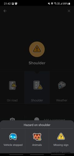 Tất cả cách báo cáo sự cố khi điều hướng với Waze