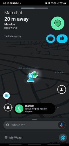 Tất cả cách báo cáo sự cố khi điều hướng với Waze