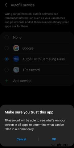 Cách Sử Dụng Trình Quản Lý Mật Khẩu Với Thiết Bị Android