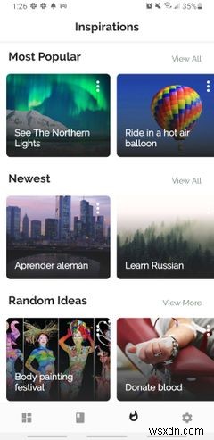 5 Ứng Dụng Bucket List Tốt Nhất Cho Android Để Đạt Mục Tiêu Cuộc Đời