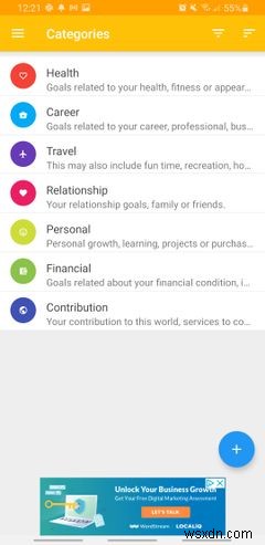 5 Ứng Dụng Bucket List Tốt Nhất Cho Android Để Đạt Mục Tiêu Cuộc Đời