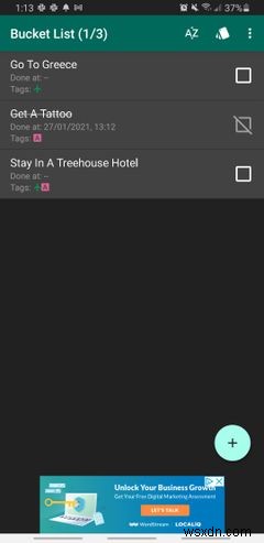 5 Ứng Dụng Bucket List Tốt Nhất Cho Android Để Đạt Mục Tiêu Cuộc Đời