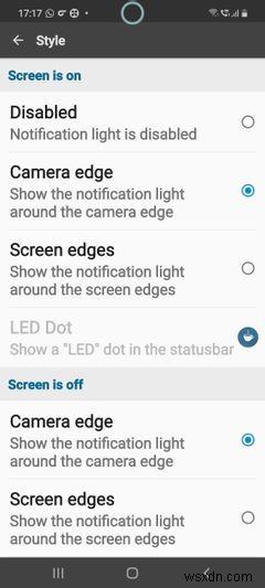 Cách Bật Thông Báo LED Khoảng Cắt Camera Trên Điện Thoại Samsung